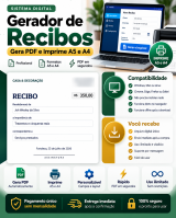 Miniatura de Recibo Digital Automático  Gerador de Recibos em PDF A5 e A4 Envio Imediato