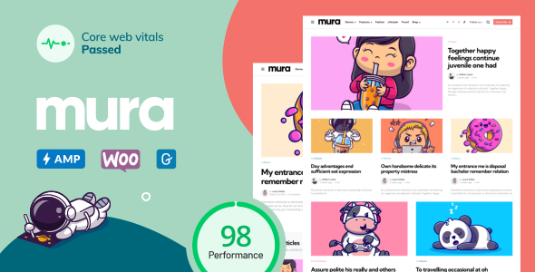 Mura  - WordPress Theme for Content Creator