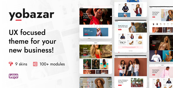 Yobazar  - Elementor WooCommerce WordPress Theme