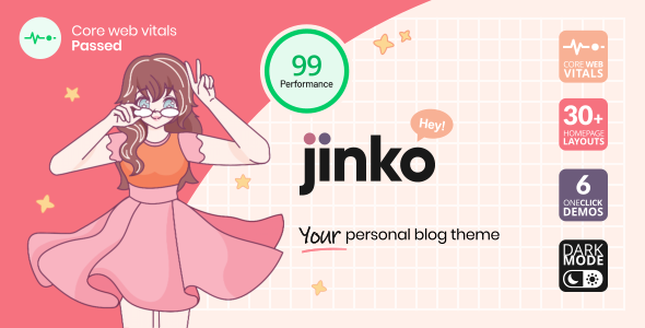 Jinko  - Your Personal Blog Theme