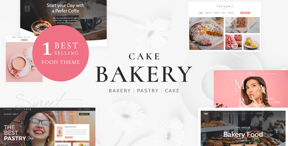 Cake Bakery  - Pastry WP