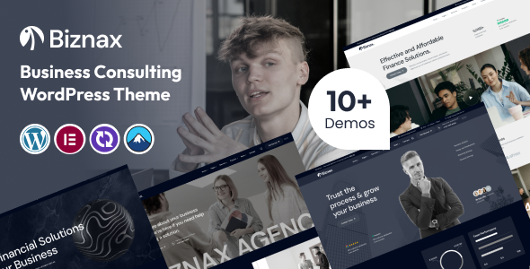Biznax  - Business Consulting WordPress Theme