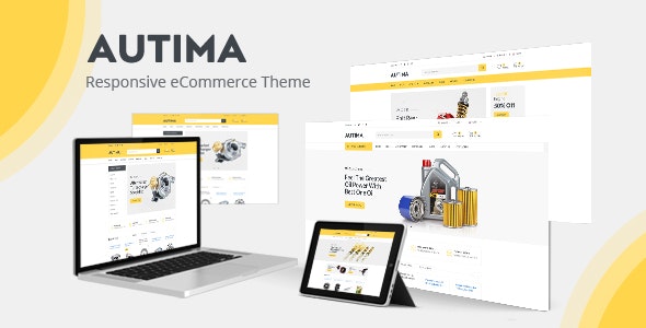 Tema Loja Virtual Auto Peças Tema WordPress Português Responsivo 1154S