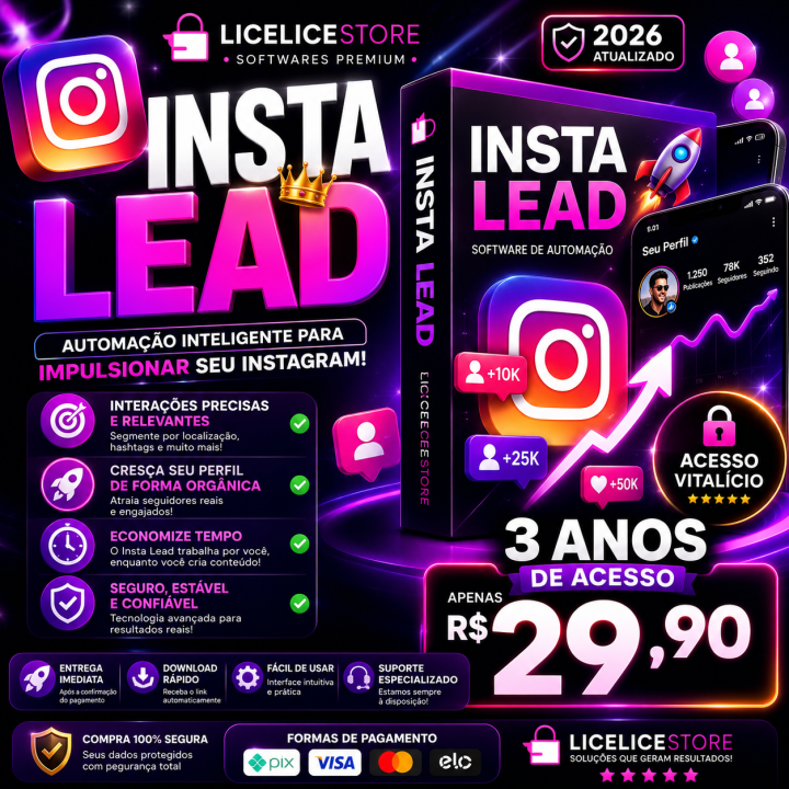 Insta Lead|  2026 | Extrator