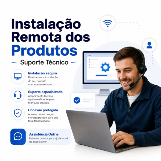 Instalação remota dos produtos
