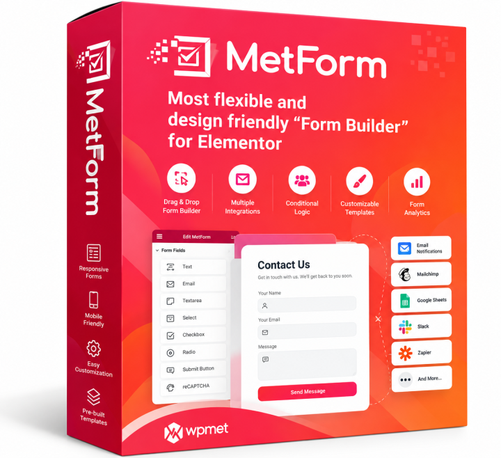 MetForm para Elementor – Envio Automatico