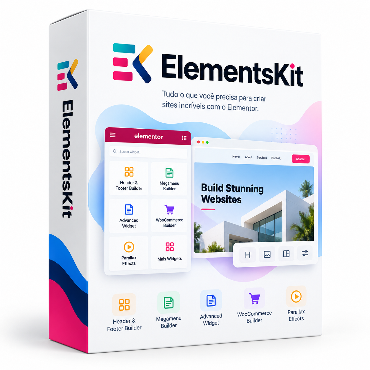 ElementsKit para Elementor –Envio Imediato