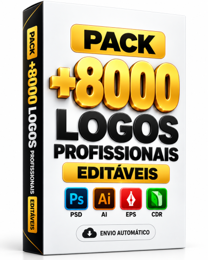 Pack +8000 Logos Profissionais –Envio Automático