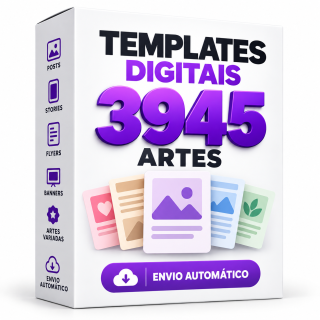 Templates Digitais 3945 Artes –Envio Automático