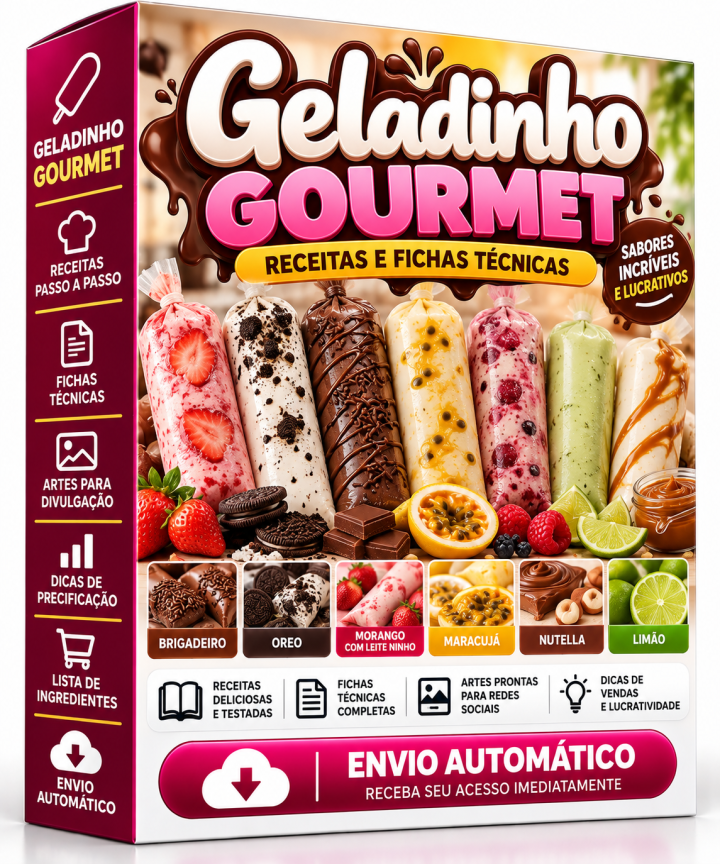 Geladinho Gourmet –Envio Automático