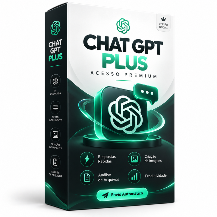 ChatGPT Plus – Inteligência Artificial Premium