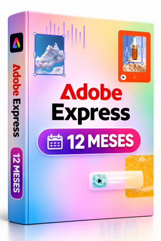 Adobe Express Premium – 12 Meses – Envio Automático