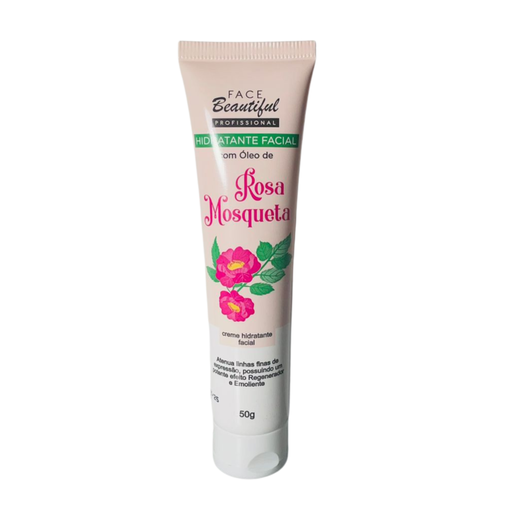 Hidratante Facial com Óleo Rosa Mosqueta