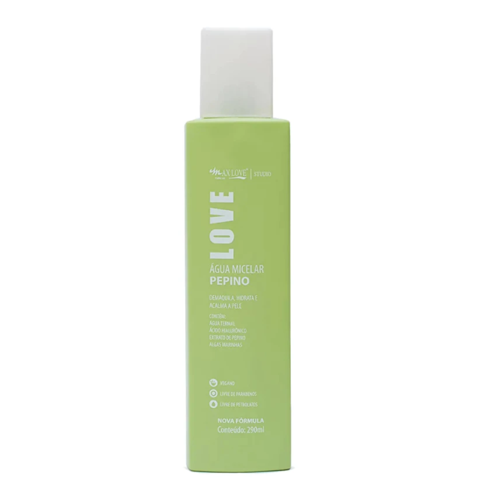 Água Micelar Love Max Love – Limpeza, Hidratação e Cuidado para sua Pele